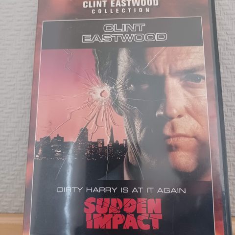 Sudden Impact (Dirty Harry) - Action / Krim / Drama (DVD) –  3 filmer for 2