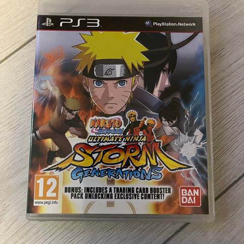 Naruto Shippuden: Ultimate Ninja Storm Generations  Sony PlayStation 3 PS3