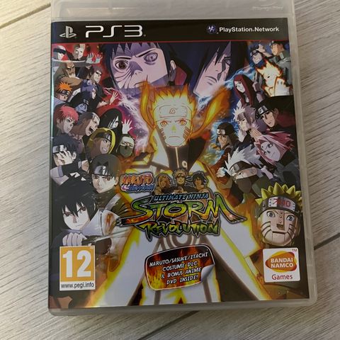 Naruto Shippuden Ultimate Ninja Storm Revolution Sony PlayStation 3 Ps3