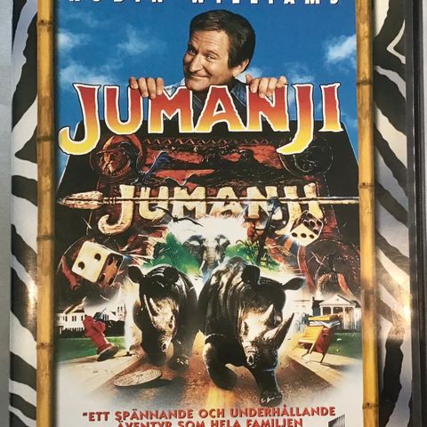 Jumanji (1996 film) 🔥som ny!!
