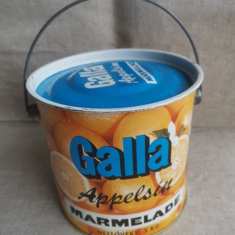 Spann Galla Appelsin marmelade 3 kg i god stand
