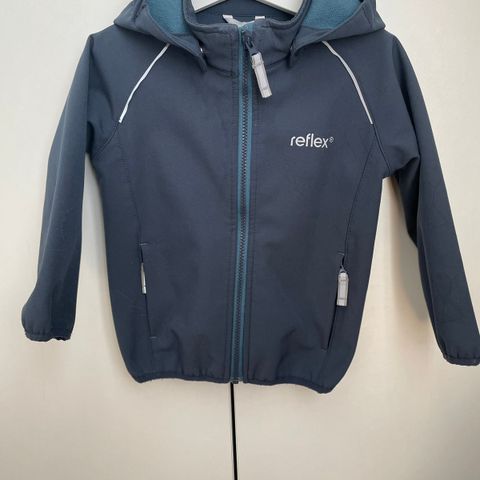 Reflex jakke i softshell str. 98