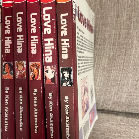 3 Manga: Love Hina 2,5,11, fn