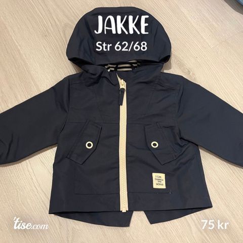 babyjakke str 62/68