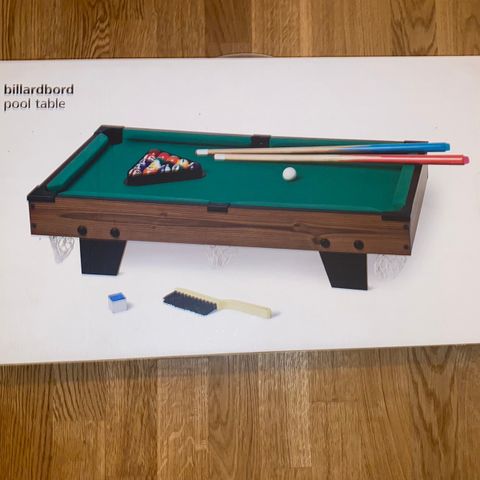 Bilijardbord mini