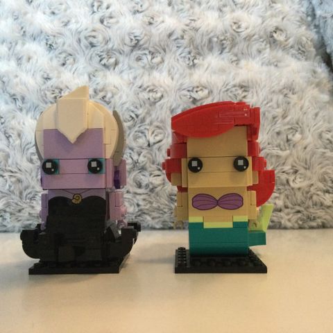 LEGO Ariel og Ursula BrickHeadz