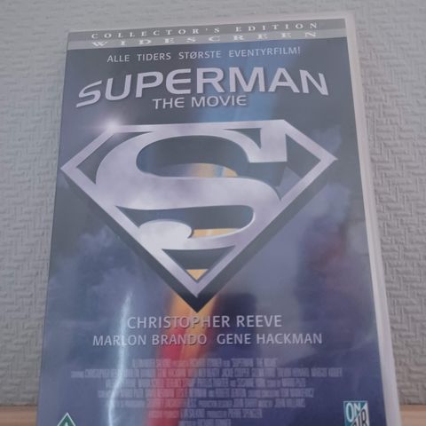 Superman: The Movie (1978) - Action / Eventyr / SciFi (DVD) –  3 filmer for 2