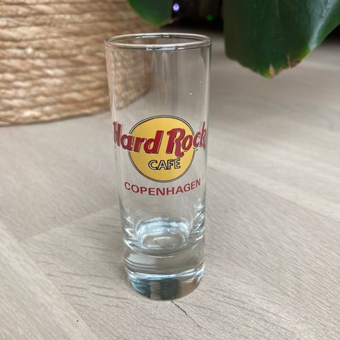 Hard Rock Cafe shot glass Copenhagen