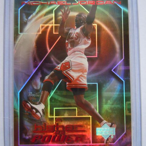 💎🏀 Sjelden NBA Michael Jordan - Chicago Bulls Upper Deck MJ11 basketballkort