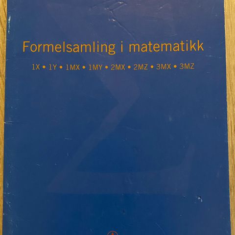 Formelsamling i matematikk