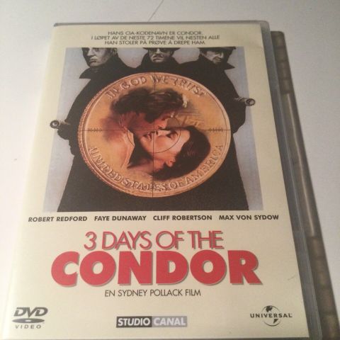 3 Days of the Condor.      Norsk tekst