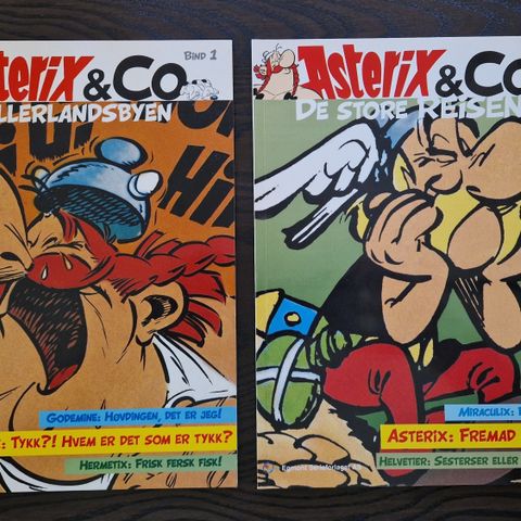 Sjeldne spesialalbum, Asterix og co