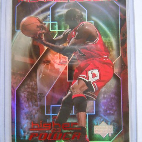 💎🏀 Sjelden NBA Michael Jordan - Chicago Bulls Upper Deck MJ10 basketballkort