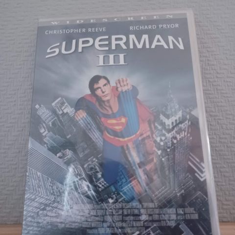 Superman III - Komedie / Action / Fantasy / SciFi (DVD) –  3 filmer for 2