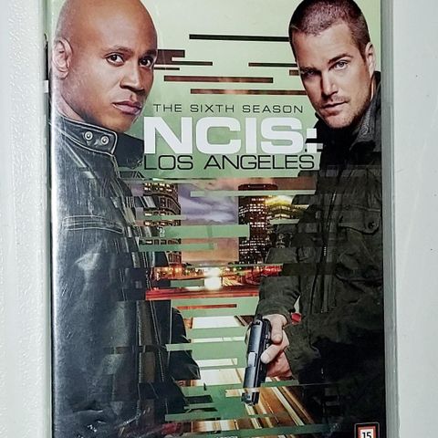 6 DVD.NCIS:LOS ANGELES.THE SIXTH SEASON.UÅPNET.