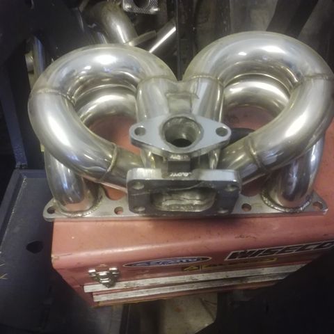 Honda b serie turbo manifold