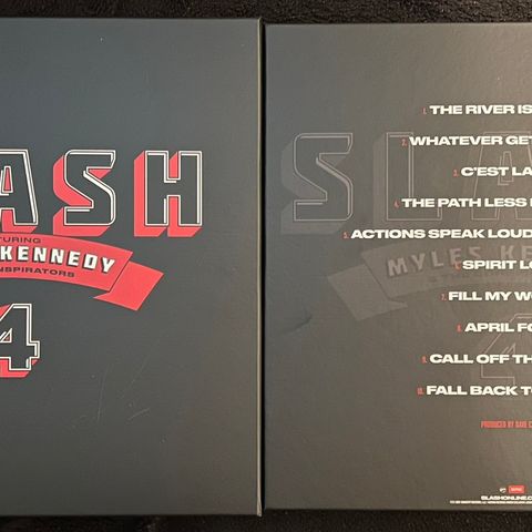 Slash - 4 boxset signert av Slash