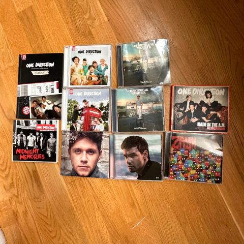 One Direction, Liam Payne, Niall Horan, Zayn CD-er