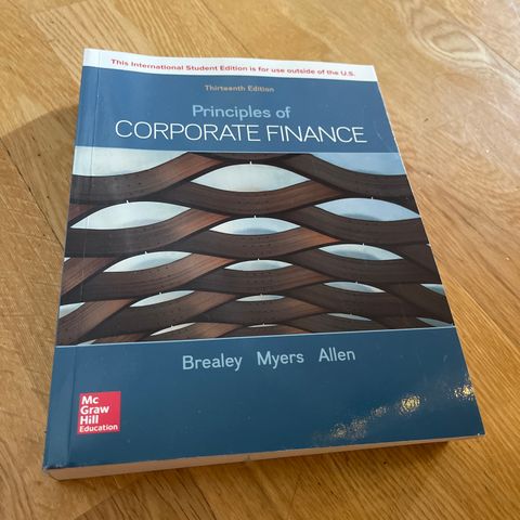 Principles of Corporate Finance