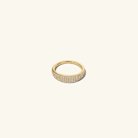 Ani jewels Pavè oar ring