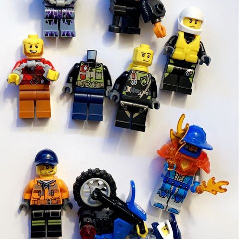 Diverse Lego figurer selges samlet eller stykkvis