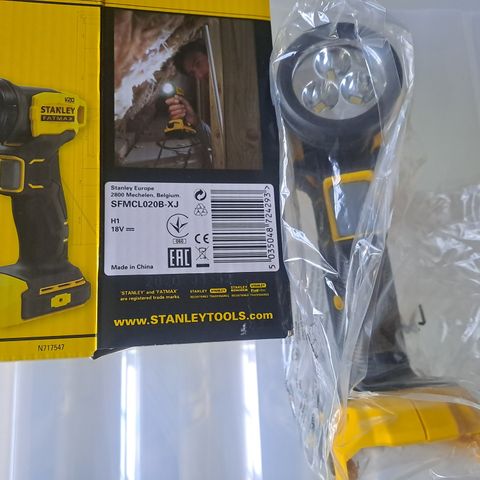 Stanley Fatmax 18v lykt