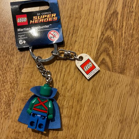 Lego nøkkelring, super heroes, ny med tag
