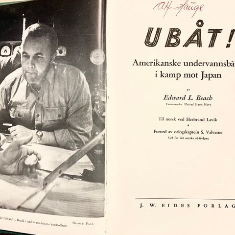 Edward L. Beach: "Ubåt! Amerikanske undervannsbåter i kamp mot Japan"