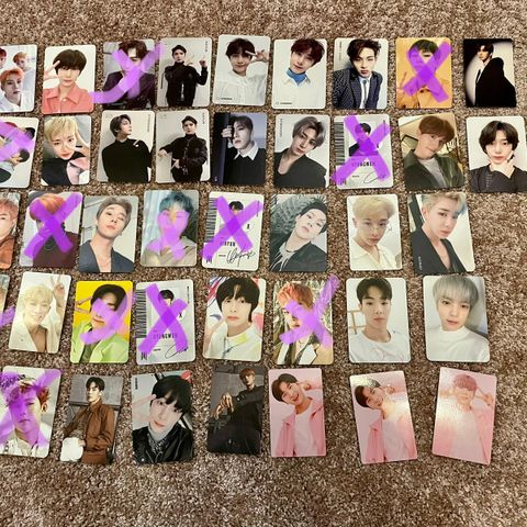 KPOP Monsta X official photocards