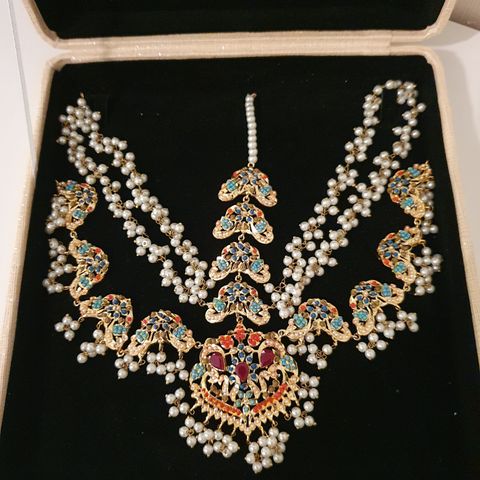Helt nye Indisk pakistansk Jewellery Matapatti