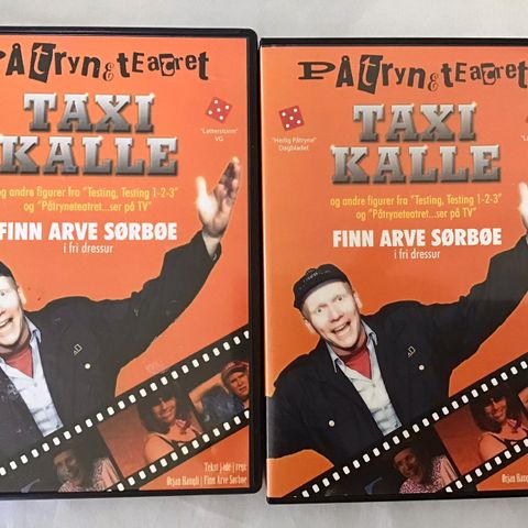 Kalle / Taxi Kalle DVDer 🔥som ny!!