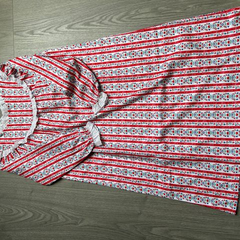 American Flannel Nightgown for barn (Pent brukt)