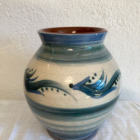 Håndlagd Keramikk Vase