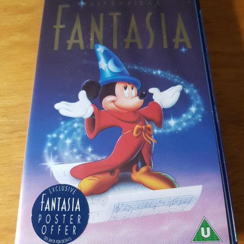 Fantasia vhs