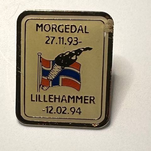 OL- Pin Lillehammer 1994 , MORGEDAL (24)