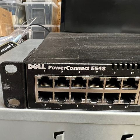 Dell powerconnect 5548 48x1G + 2x SFP+ 10G