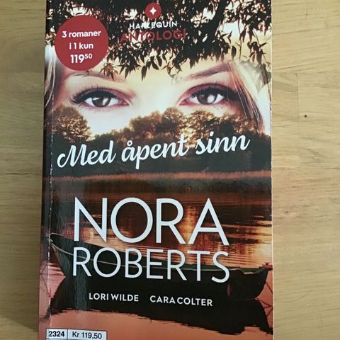 Pocketbok: Nora Roberts, Med åpent sinn