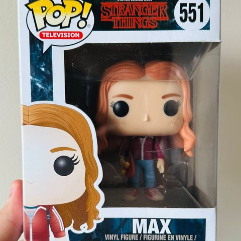 Funko Pop! Max with Skateboard | Stranger Things (551)
