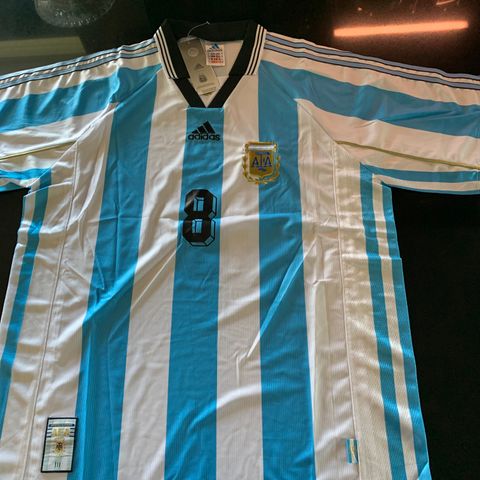 Argentina retro drakt 2 XL