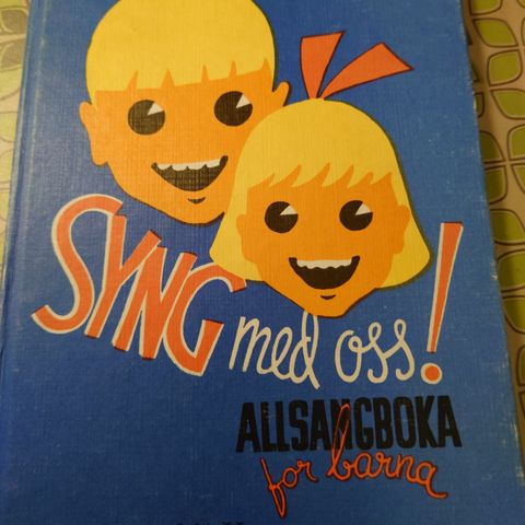 Retro sangbok, syng med oss Allsangbok for barna.Kr.190