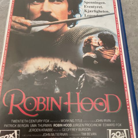 Vhs Robin Hood. Big box