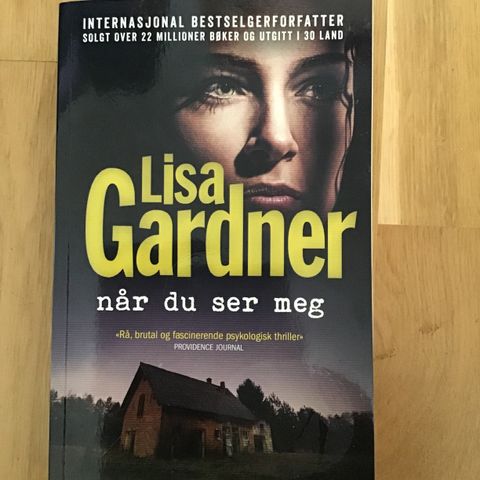 Pocketbok: Lisa Gardner, Når du ser meg