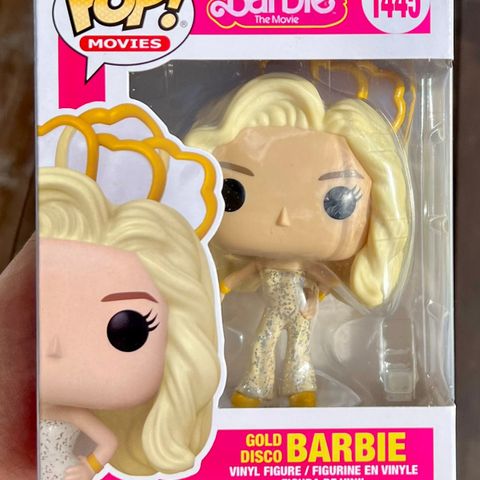 Funko Pop! Gold Disco Barbie | Barbie Movie (2023) (1445)