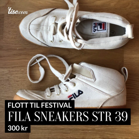 FILA str 39, naturhvite