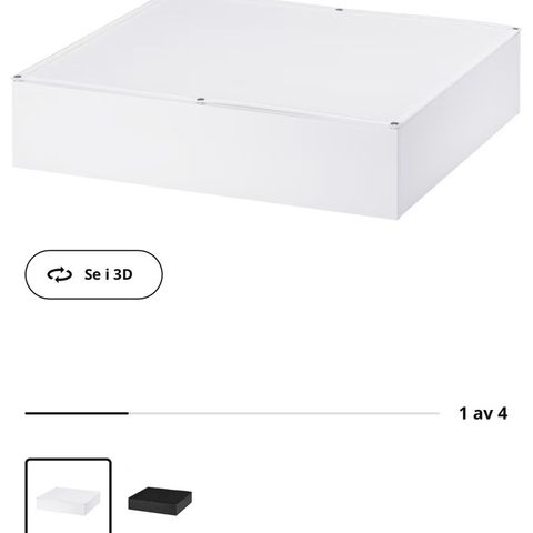 VARDÖ sengeskuff ikea 2stk