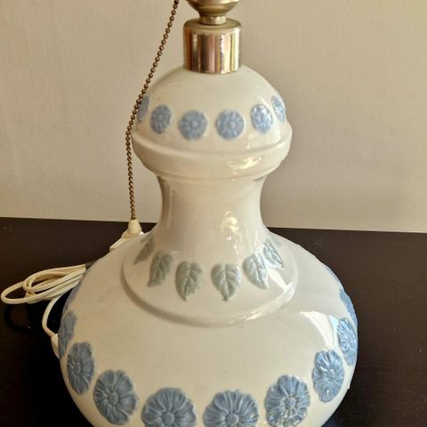 Lladro bordlampe I porselen