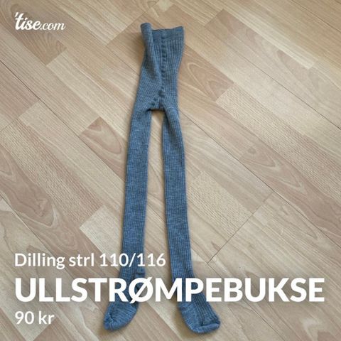 Ullstrømpebukse fra Dilling Strl 110/116