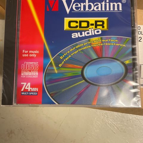 69 stk Verbatim DL+ printable audio cd selges samlet