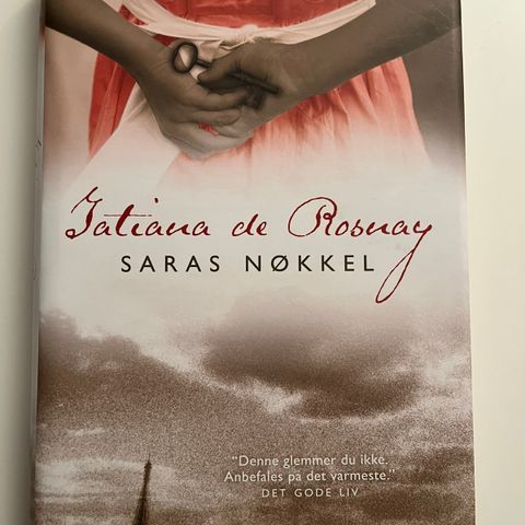 Saras nøkkel - Tatiana de Rosnay