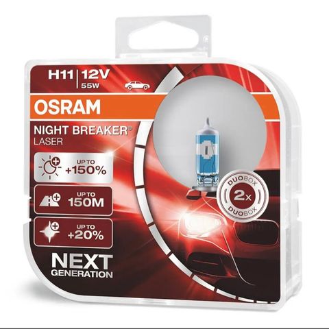 Osram H1 Night Breaker Lazer 150% halogenpære